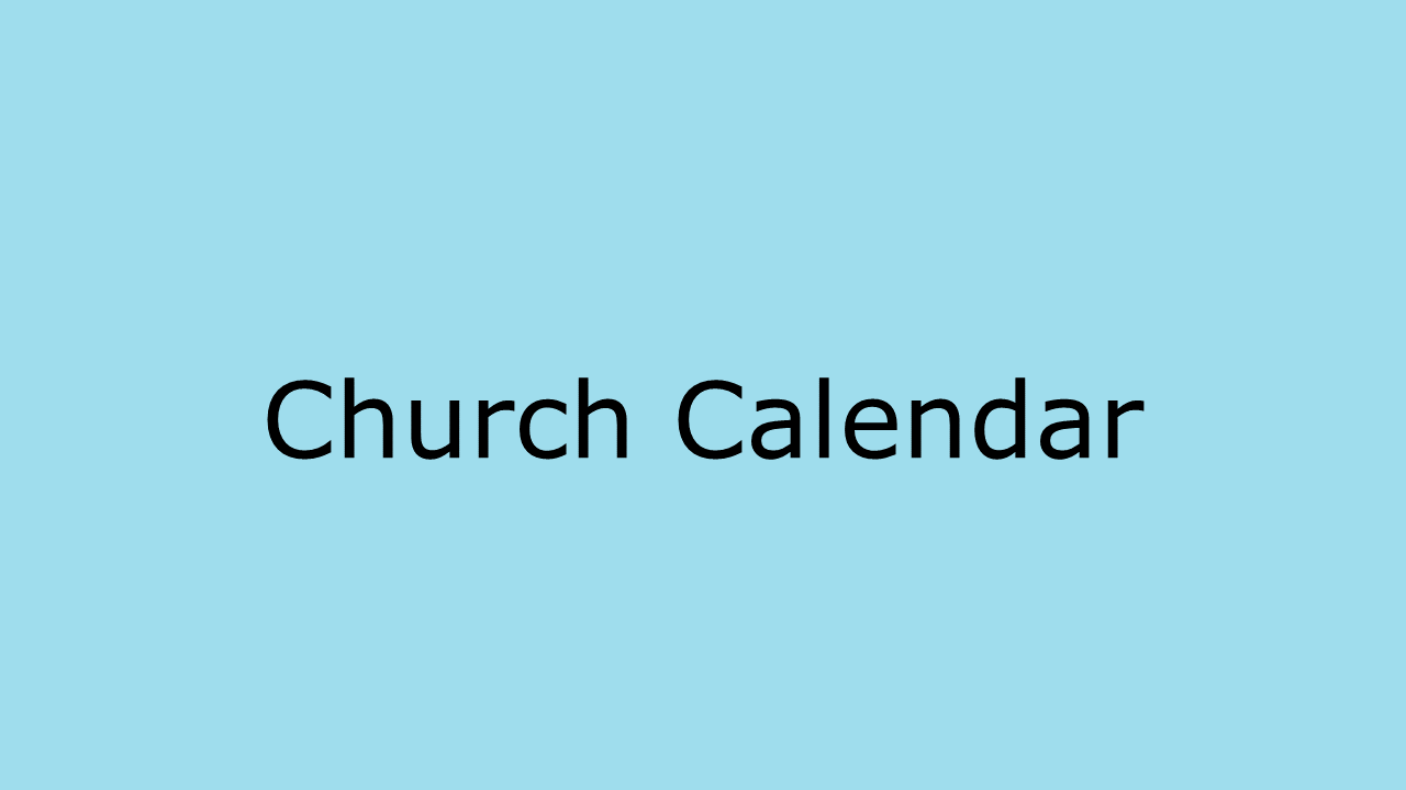 教會行事曆